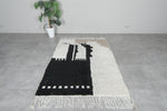 Handmade Moroccan rug 4.6 FT X 6.2 FT