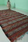 Handwoven Moroccan Kilim Rug - 3.3 X 6 Feet | Authentic Artisan Craftsmanship