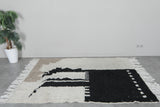 Handmade Moroccan rug 4.6 FT X 6.2 FT