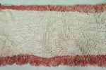 Vintage Handmade Runner Rug – 2.8 x 7 FT, Subtle Neutral Tones