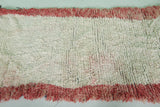 Vintage Handmade Runner Rug – 2.8 x 7 FT, Subtle Neutral Tones