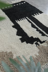 Handmade Moroccan rug 4.6 FT X 6.2 FT