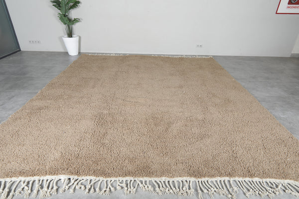 Simple Moroccan rug  10.4 FT X 11.5 FT