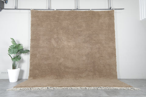 Simple Moroccan rug  10.4 FT X 11.5 FT