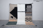 Beni ourain Moroccan rug 6 X 6.6 Feet