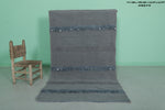 Traditional Moroccan Berber Wedding Blanket Rug - 3.6 FT X 6.2 FT