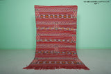 Moroccan Red Rug – 4.4 FT x 7.1 FT | Handwoven Berber Design