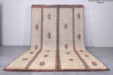 Vintage handmade tuareg mat 7.6 X 15.1 Feet