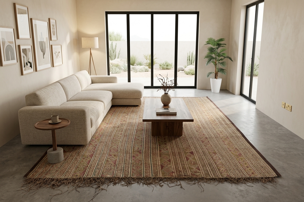 Tuareg rug 7.2 FT X 9.2 FT