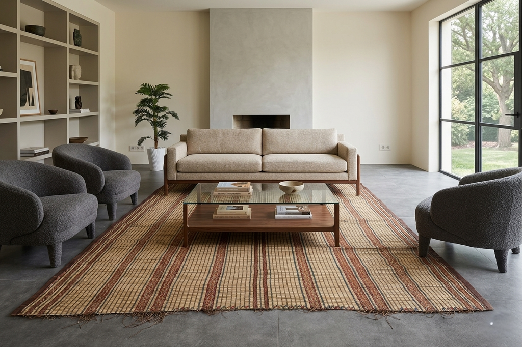 Tuareg rug  6.8 FT X 8 FT