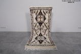 Vintage Azilal Runner – Handmade Moroccan Rug 2.4 FT x 5.7 FT | Timeless Tribal Design