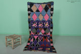 Colorful Moroccan Berber Runner Rug - Handmade 2.8 x 5.7 ft