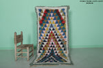 Colorful Runner Rug – 2.5 FT x 5.5 FT | Handmade Moroccan Design