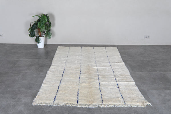 Handmade Moroccan Rug 5 x 7.9 Feet - Handmade Berber Rug - Moroccan Wool Rug
