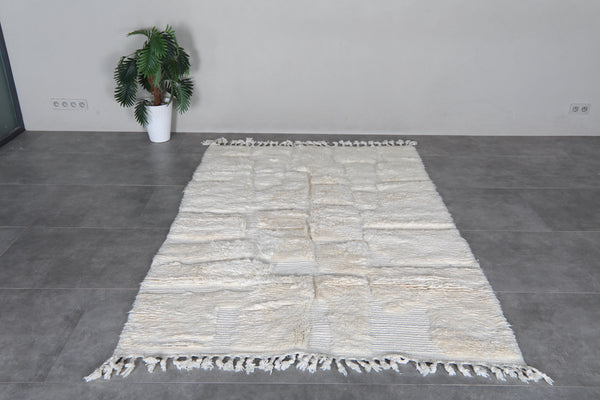 Handmade Moroccan Rug 5.4 x 7.9 Feet - Handmade Berber Rug - Moroccan Wool Rug