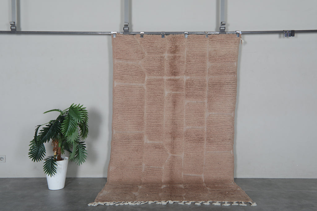 Handmade Moroccan Rug 4.7 x 7.6 Feet - Handmade Berber Rug - Moroccan Wool Rug