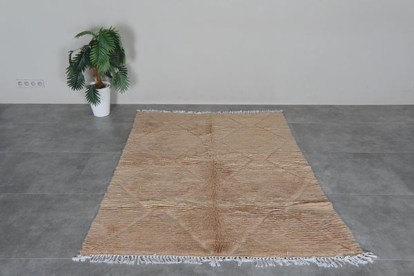 Handmade Moroccan Rug 4.9 x 6.5 Feet - Handmade Berber Rug - Moroccan Wool Rug