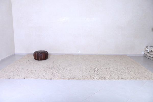 Moroccan beige rug - Azilal rug - Wool rug