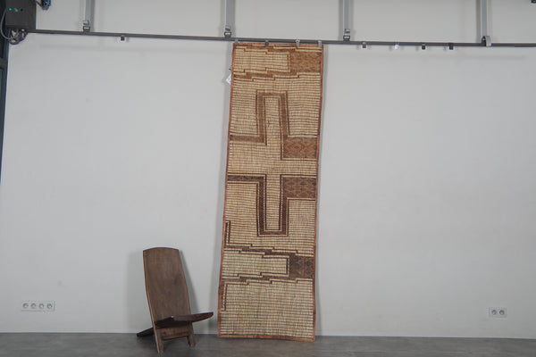 African Tuareg mat 2.8 x 8.8 feet vintage runner rug - African rug - Tuareg rug