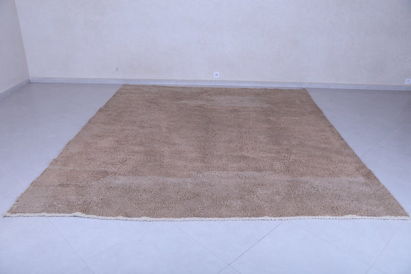 Moroccan rug - Berber Brown rug - Custom Wool rug