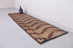 handmade tuareg rug 2.5 X 8.3 Feet