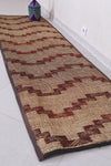 handmade tuareg rug 2.5 X 8.3 Feet