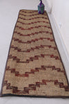 handmade tuareg rug 2.5 X 8.3 Feet