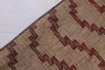 handmade tuareg rug 2.5 X 8.3 Feet