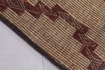 handmade tuareg rug 2.5 X 8.3 Feet