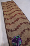 handmade tuareg rug 2.5 X 8.3 Feet