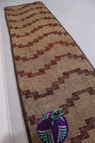 handmade tuareg rug 2.5 X 8.3 Feet