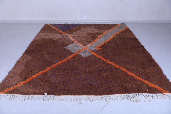 Moroccan Contemporary rug - Moroccan Brown rug - Berber carpet