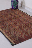 Small Tuareg rug 2.5 X 3.8 Feet