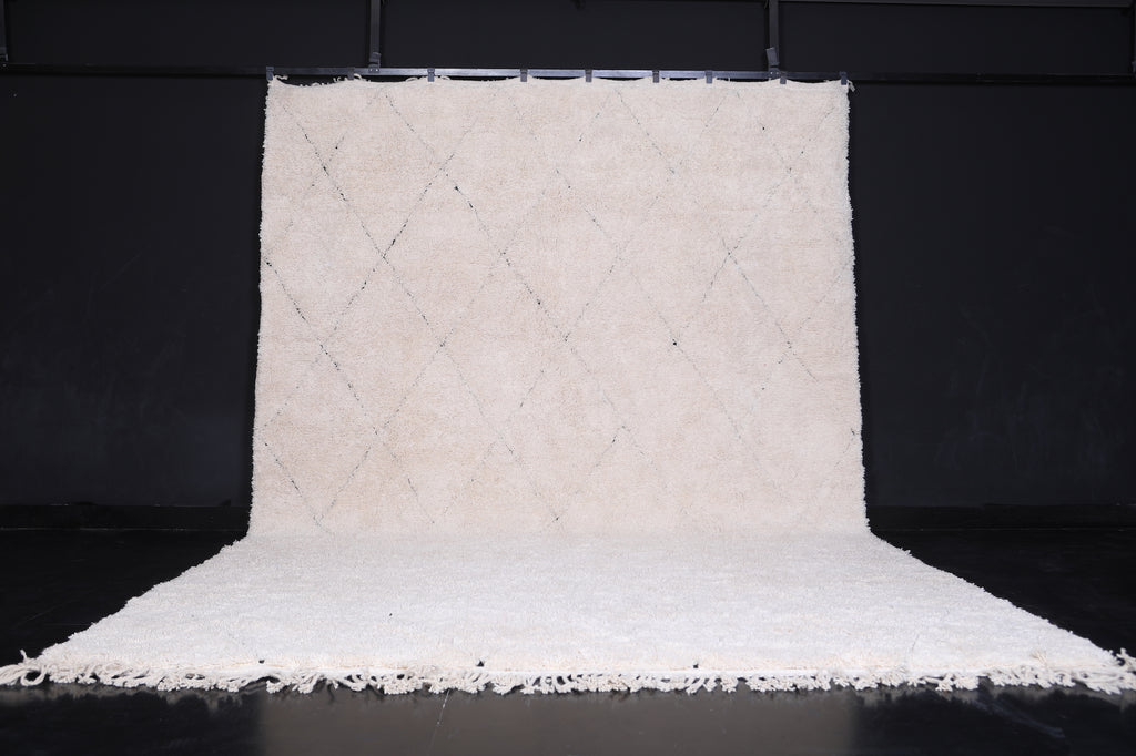 Custom beni ourain rug - Hand woven berber carpet - Moroccan rug