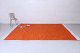 Orange  Moroccan area rug - Custom area rug - Moroccan rug