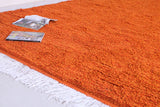 Orange  Moroccan area rug - Custom area rug - Moroccan rug