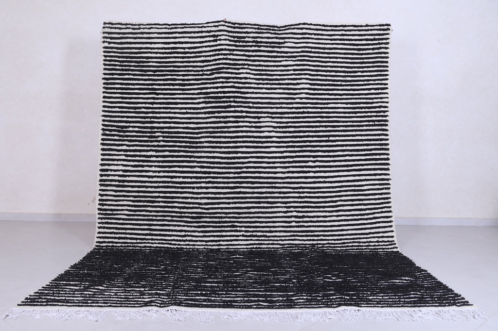 Handwoven Moroccan - Flat woven wool - Custom kilim rug