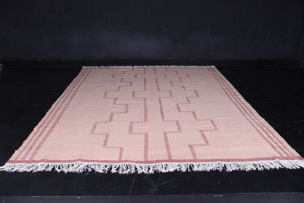 Flatwoven custom Moroccan rug – Tuareg style for unique spaces