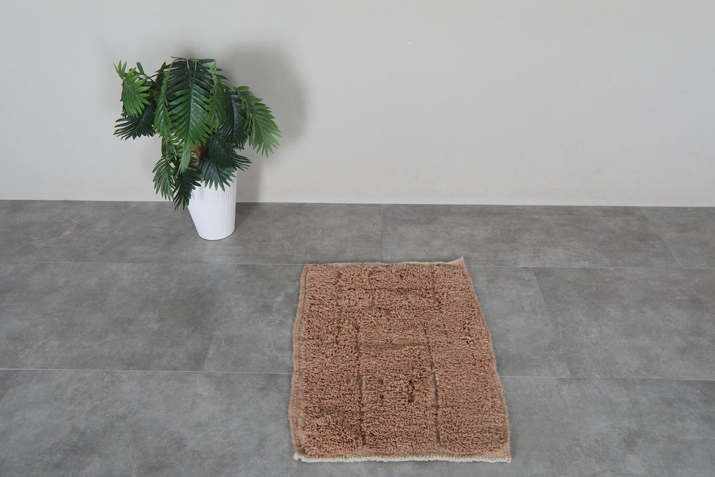 Pink Moroccan Rug 2.2 x 3 Feet – Blush Wool Rug