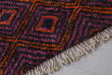 All wool custom handmade, Berber beni ourain rug