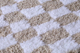 Checkered rug - Custom area rug - Moroccan rug