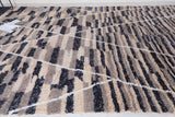 Custom Moroccan grey rug, Berber handmade carpet