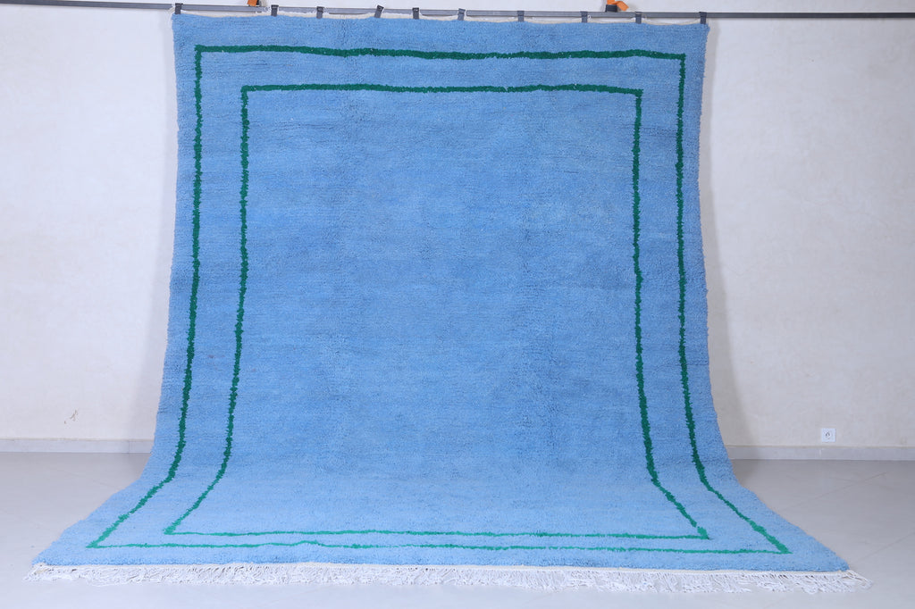 Handmade Sky berber Rug - Moroccan wool rug - Custom Rug
