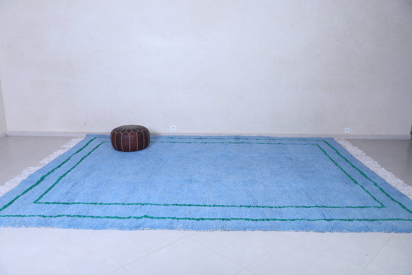 Handmade Sky berber Rug - Moroccan wool rug - Custom Rug
