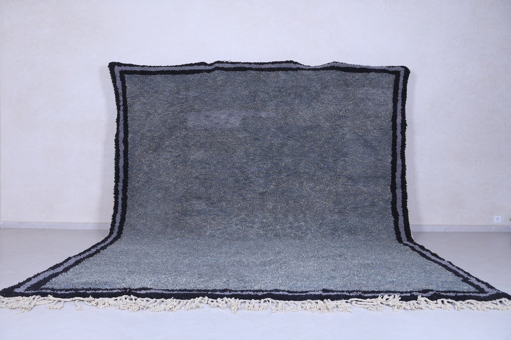 Gray Custom Moroccan rug - All wool berber rug - Beni rug