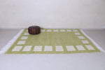Green Moroccan carpet - Custom handmade shag rug