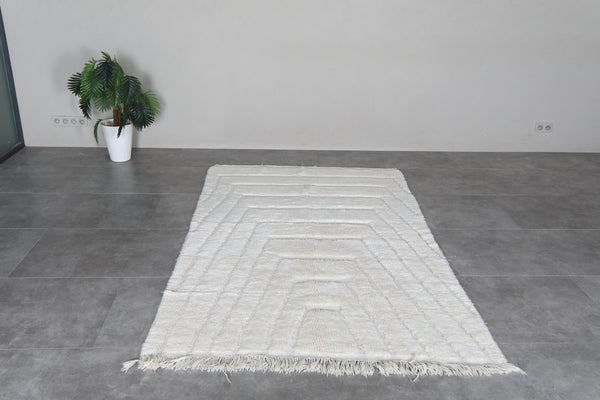 Handmade Moroccan Rug 4.9 x 8.3 Feet - Handmade Berber Rug - Moroccan Wool Rug