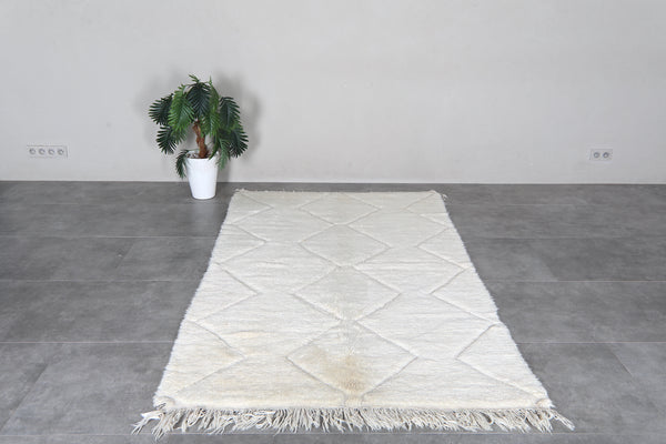 Handmade Moroccan Rug 4.8 x 8.2 Feet - Handmade Berber Rug - Moroccan Wool Rug