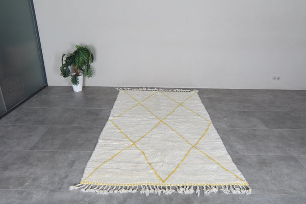 Handmade Moroccan Rug 4.8 x 8.3 Feet - Handmade Berber Rug - Moroccan Wool Rug