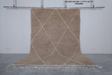 Light Brown Moroccan Rug – Custom Trellis Design